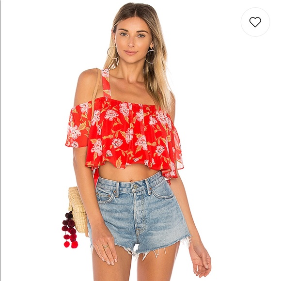 Lovers + Friends Tops - Lovers + Friends RAY OF LIGHT TOP